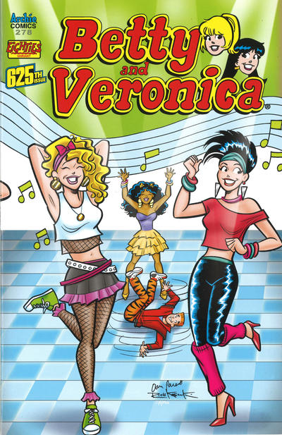 Cover for Betty and Veronica (Archie, 1987 series) #278 [Cover C Dan Parent 80s Variant]