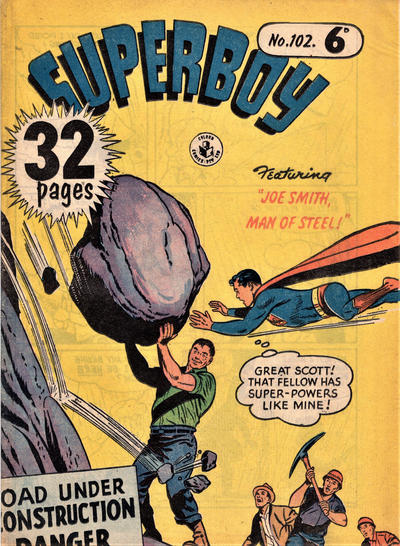 Cover for Superboy (K. G. Murray, 1949 series) #102 [Different price]