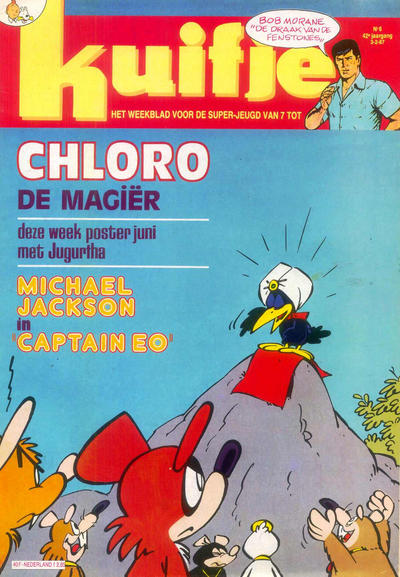 Cover for Kuifje (Le Lombard, 1946 series) #6/1987