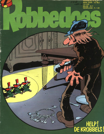 Cover for Robbedoes (Dupuis, 1938 series) #2348