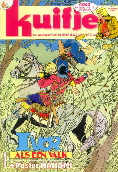 Cover for Kuifje (Le Lombard, 1946 series) #17/1987