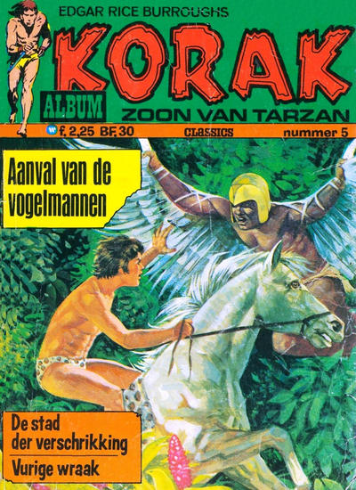 Cover for Korak Album (Classics/Williams, 1973 series) #5