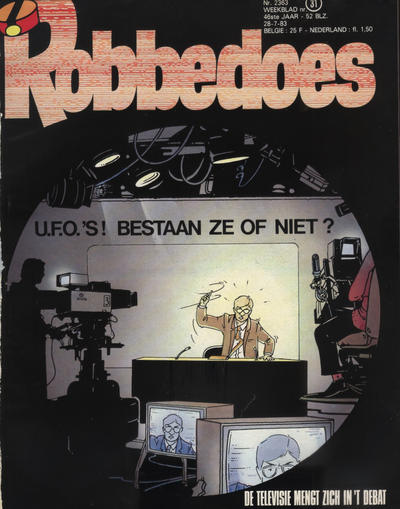 Cover for Robbedoes (Dupuis, 1938 series) #2363