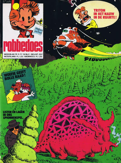 Cover for Robbedoes (Dupuis, 1938 series) #2040