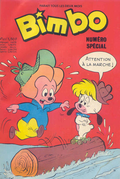 Cover for Bimbo numéro spécial (Société Française de Presse Illustrée (SFPI), 1955 series) #67