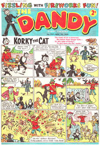 Cover Thumbnail for The Dandy (D.C. Thomson, 1950 series) #937
