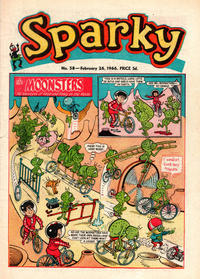 Cover Thumbnail for Sparky (D.C. Thomson, 1965 series) #58