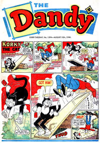 Cover Thumbnail for The Dandy (D.C. Thomson, 1950 series) #1394