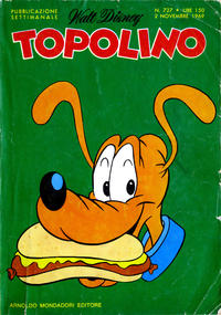 Cover Thumbnail for Topolino (Mondadori, 1949 series) #727