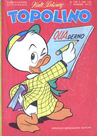 Cover Thumbnail for Topolino (Mondadori, 1949 series) #758