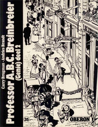 Cover Thumbnail for [Oberon zwartwit-reeks] (Oberon, 1976 series) #35 - Professor A.B.C. Breinbreier (genie) deel 2