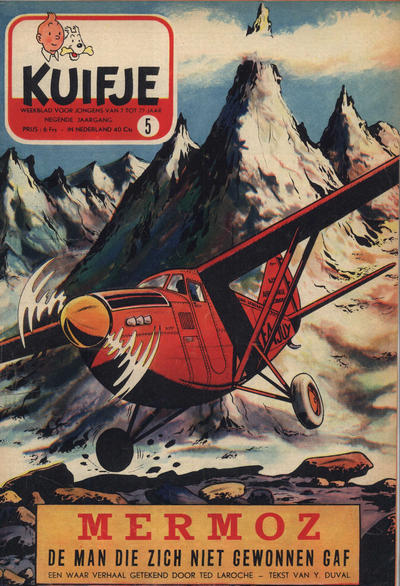 Cover for Kuifje (Le Lombard, 1946 series) #5/1954