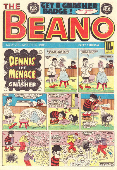 Cover for The Beano (D.C. Thomson, 1950 series) #2128