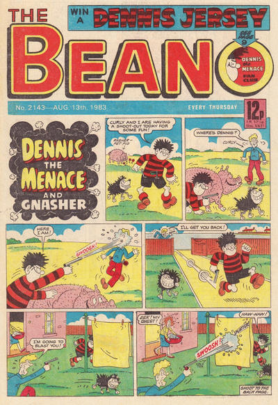 Cover for The Beano (D.C. Thomson, 1950 series) #2143