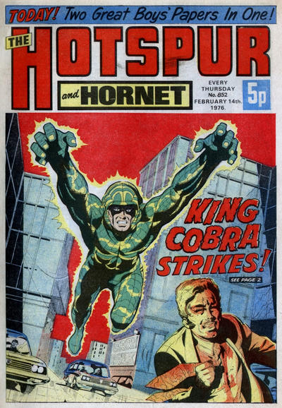Cover for The Hotspur (D.C. Thomson, 1963 series) #852