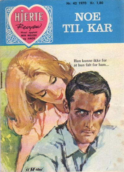 Cover for Hjerterevyen (Serieforlaget / Se-Bladene / Stabenfeldt, 1960 series) #42/1970