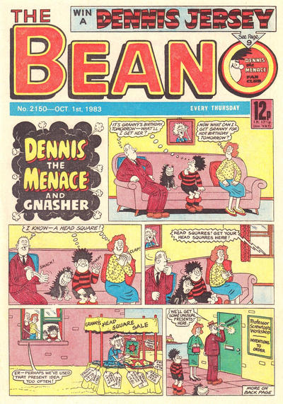 Cover for The Beano (D.C. Thomson, 1950 series) #2150