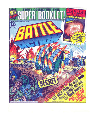 Cover for Battle Action (IPC, 1977 series) #10 November 1979 [244]