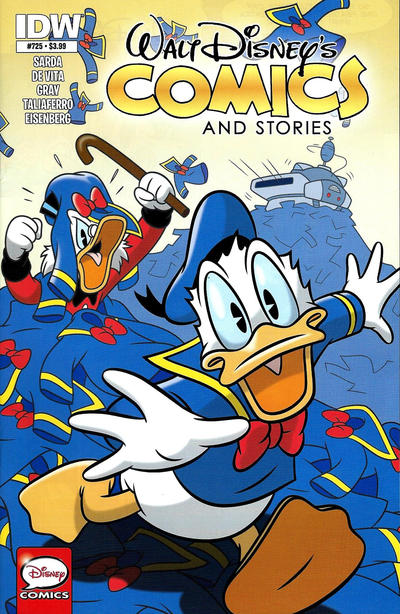 Cover for Walt Disney's Comics and Stories (IDW, 2015 series) #725 [retailer incentive variant]