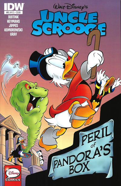 Cover for Uncle Scrooge (IDW, 2015 series) #8 / 412