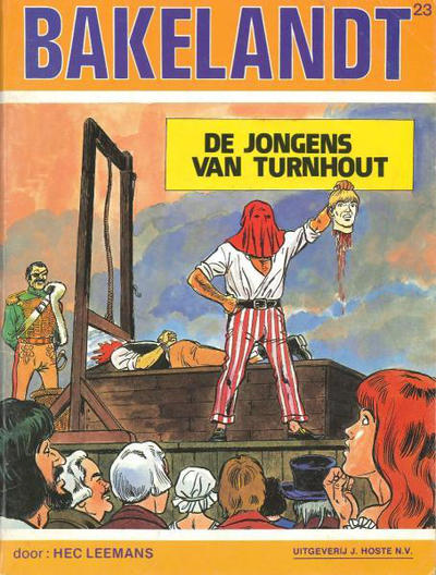 Cover for Bakelandt (J. Hoste, 1978 series) #23 - De jongens van Turnhout