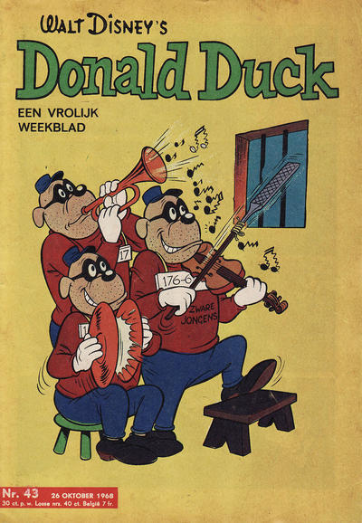 Cover for Donald Duck (Geïllustreerde Pers, 1952 series) #43/1968