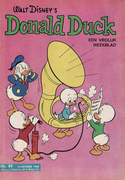 Cover for Donald Duck (Geïllustreerde Pers, 1952 series) #41/1968