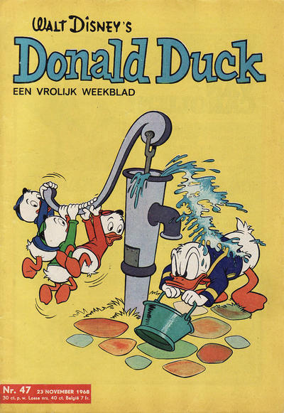 Cover for Donald Duck (Geïllustreerde Pers, 1952 series) #47/1968