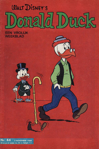 Cover for Donald Duck (Geïllustreerde Pers, 1952 series) #44/1968