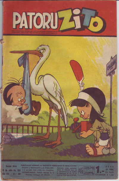 Cover for Patoruzito (Editorial Dante Quinterno, 1945 series) #402