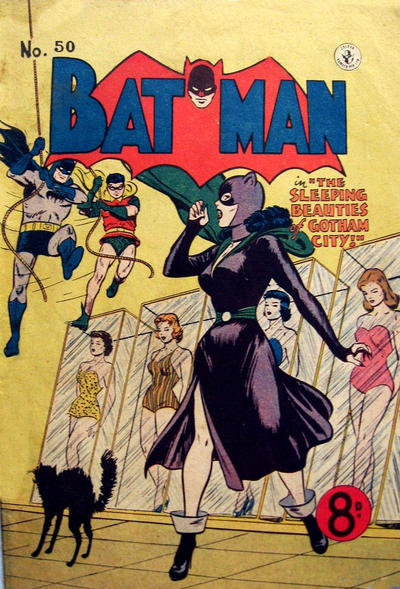 Cover for Batman (K. G. Murray, 1950 series) #50 [8 D Cover Price]