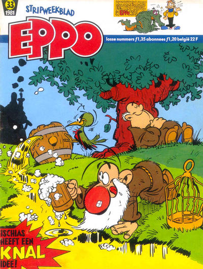 Cover for Eppo (Oberon, 1975 series) #33/1981