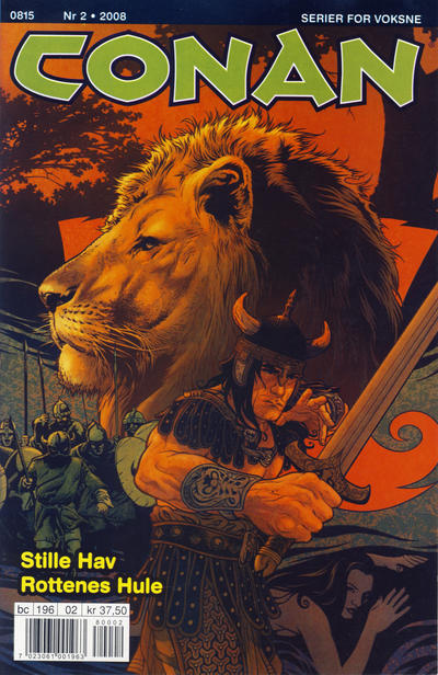 Cover for Conan (Bladkompaniet / Schibsted, 1990 series) #2/2008