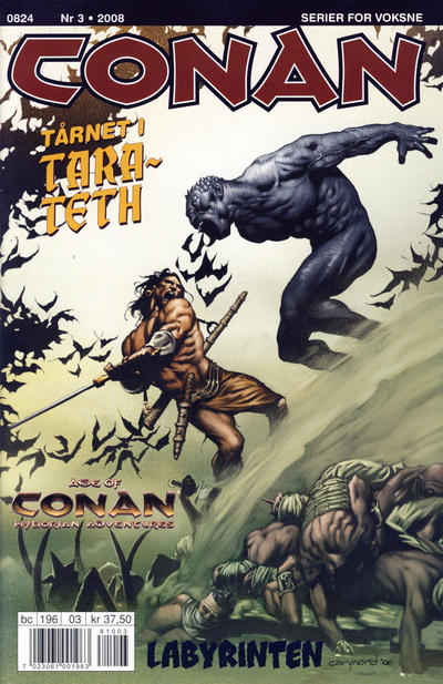 Cover for Conan (Bladkompaniet / Schibsted, 1990 series) #3/2008