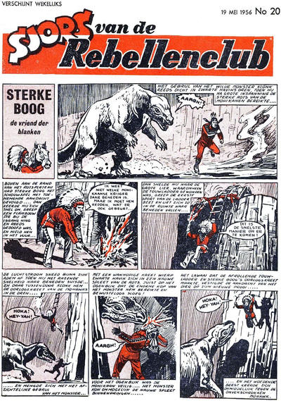 Cover for Sjors (De Spaarnestad, 1954 series) #20/1956