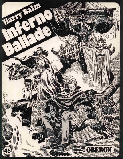Cover for [Oberon zwartwit-reeks] (Oberon, 1976 series) #45 - Inferno Ballade