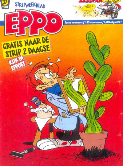 Cover for Eppo (Oberon, 1975 series) #37/1981