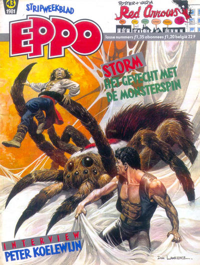 Cover for Eppo (Oberon, 1975 series) #43/1981