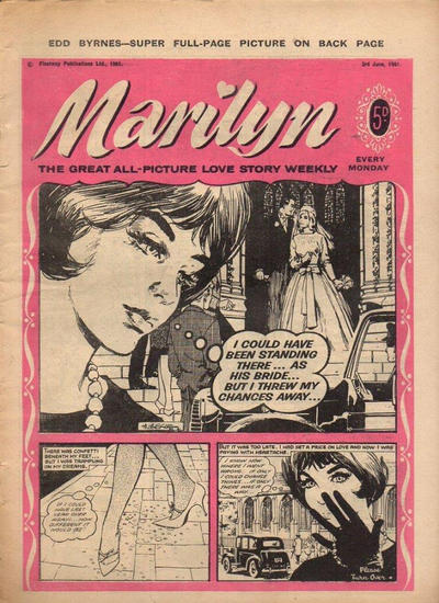 Cover for Marilyn (Amalgamated Press, 1955 series) #3 June 1961