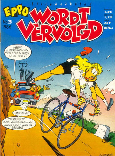 Cover for Eppo Wordt Vervolgd (Oberon, 1985 series) #28/1986