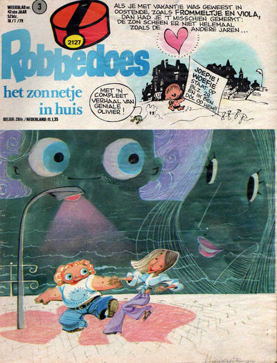 Cover for Robbedoes (Dupuis, 1938 series) #2127
