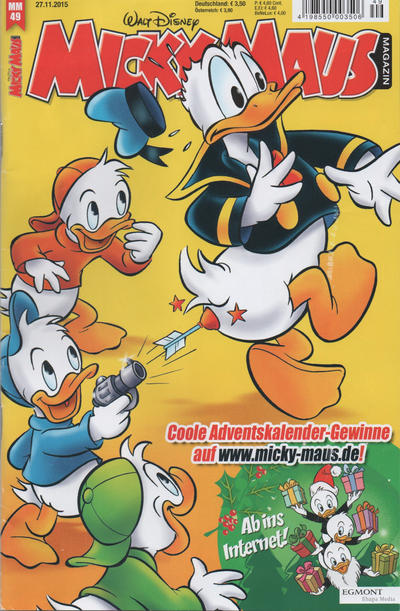 Cover for Micky Maus (Egmont Ehapa, 1951 series) #49/2015