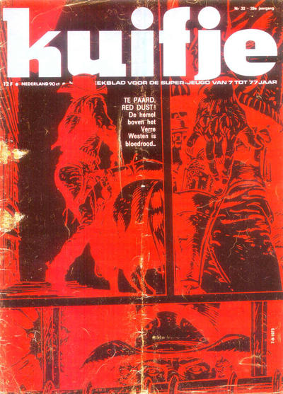Cover for Kuifje (Le Lombard, 1946 series) #32/1973