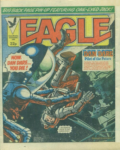 Cover for Eagle (IPC, 1982 series) #22 October 1983 [83]