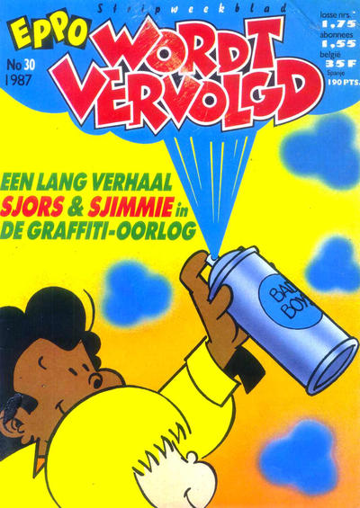 Cover for Eppo Wordt Vervolgd (Oberon, 1985 series) #30/1987