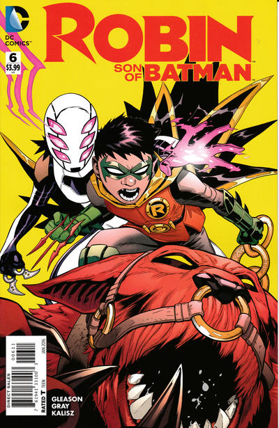 Cover for Robin: Son of Batman (DC, 2015 series) #6