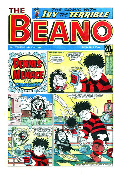 Cover for The Beano (D.C. Thomson, 1950 series) #2378