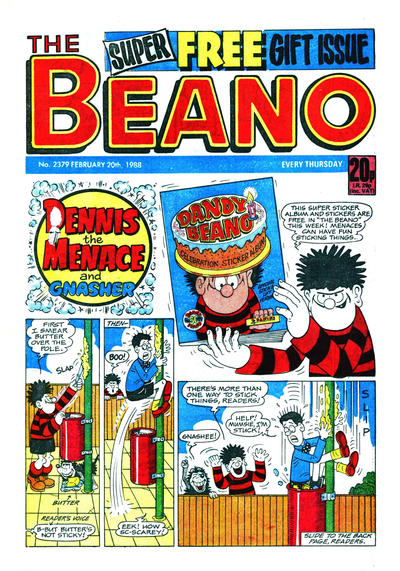 Cover for The Beano (D.C. Thomson, 1950 series) #2379