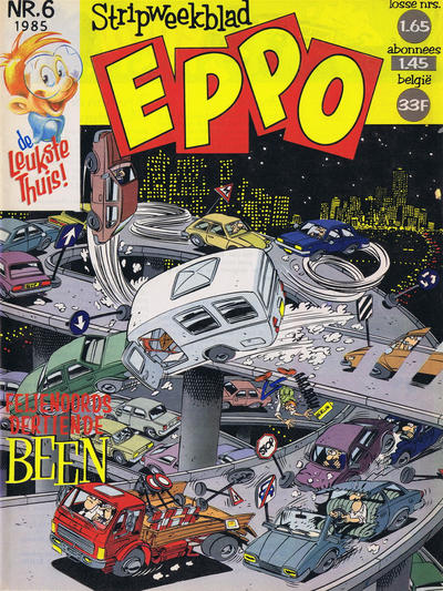 Cover for Eppo (Oberon, 1975 series) #6/1985