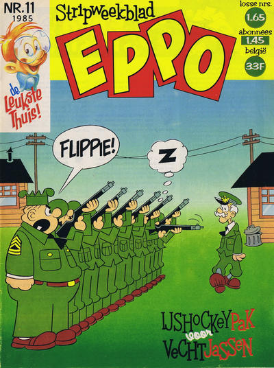 Cover for Eppo (Oberon, 1975 series) #11/1985